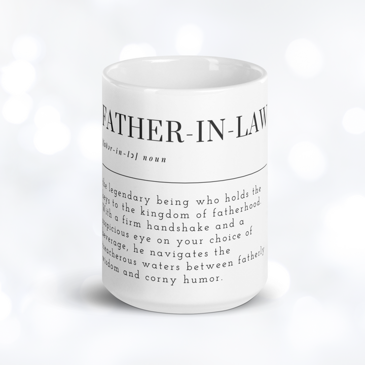 FATHER-IN-LAW definition mug