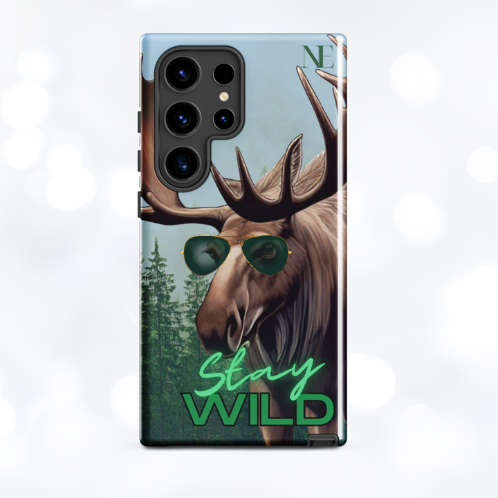 Moose 'Stay Wild' Tough case for Samsung®