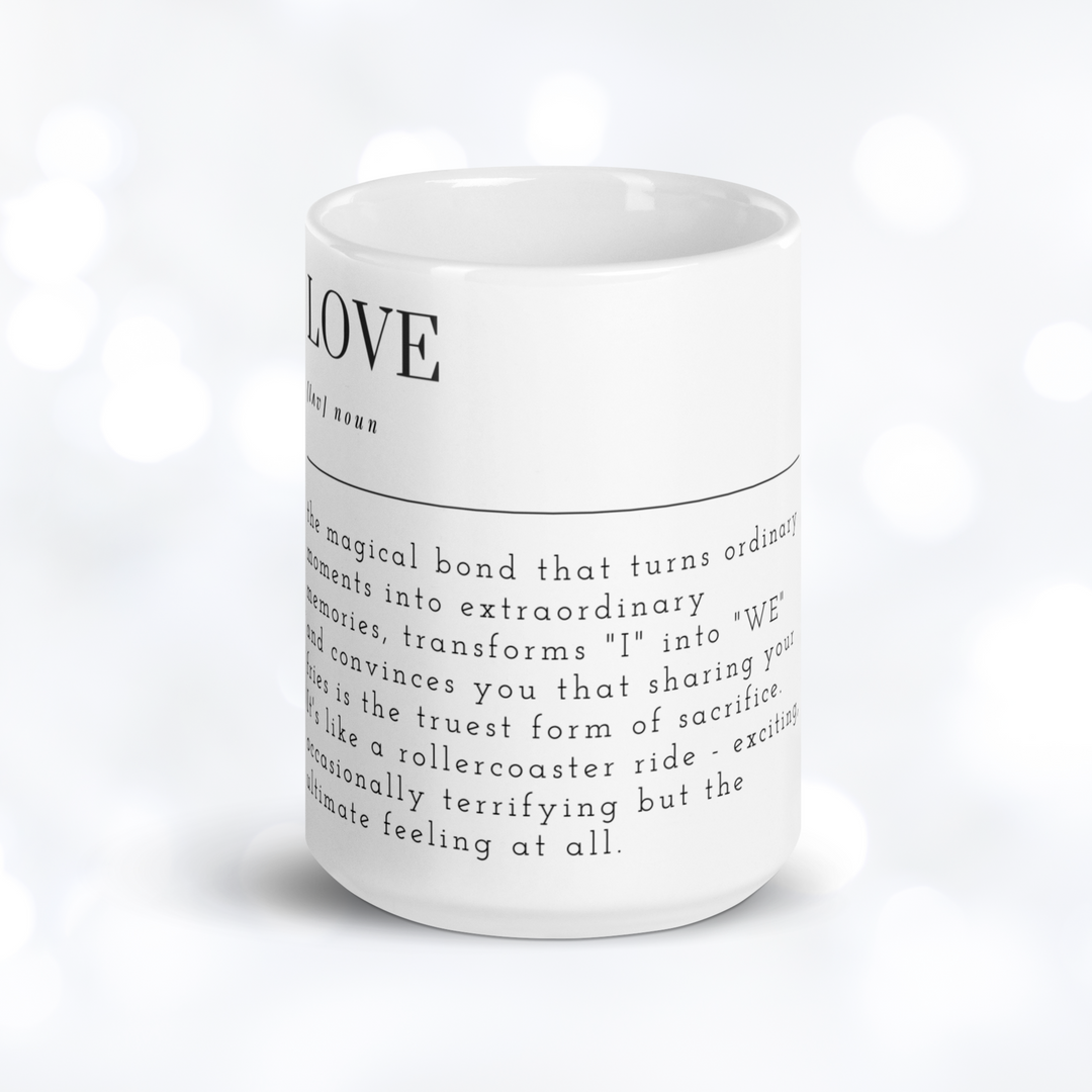 LOVE 2 Definition Mug