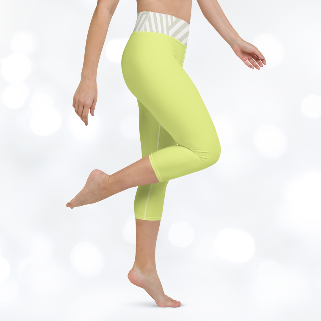 Avocado II Yoga Capri Leggings