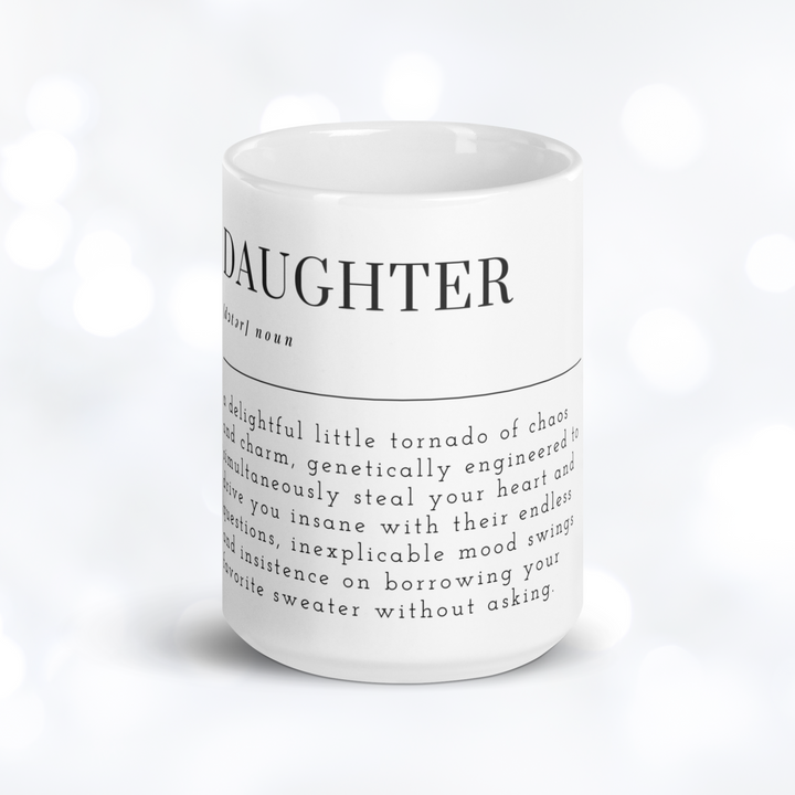 DAUGHTER Definition Mug