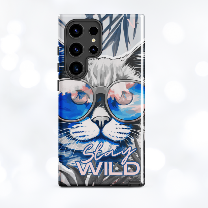 Cat 'Stay Wild' Tough case for Samsung®