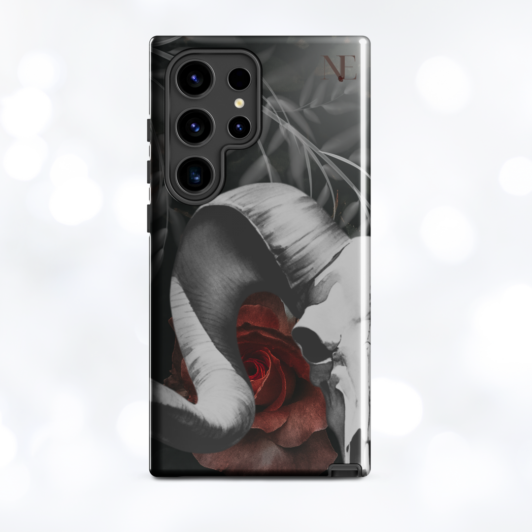 SKULL AND ROSE Tough case for Samsung®