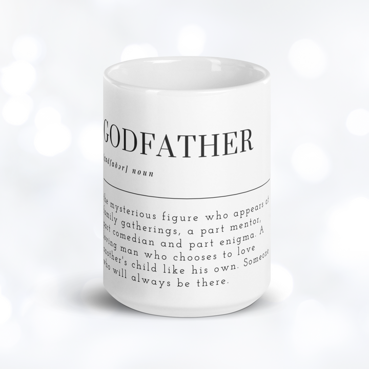 GODFATHER Definition Mug