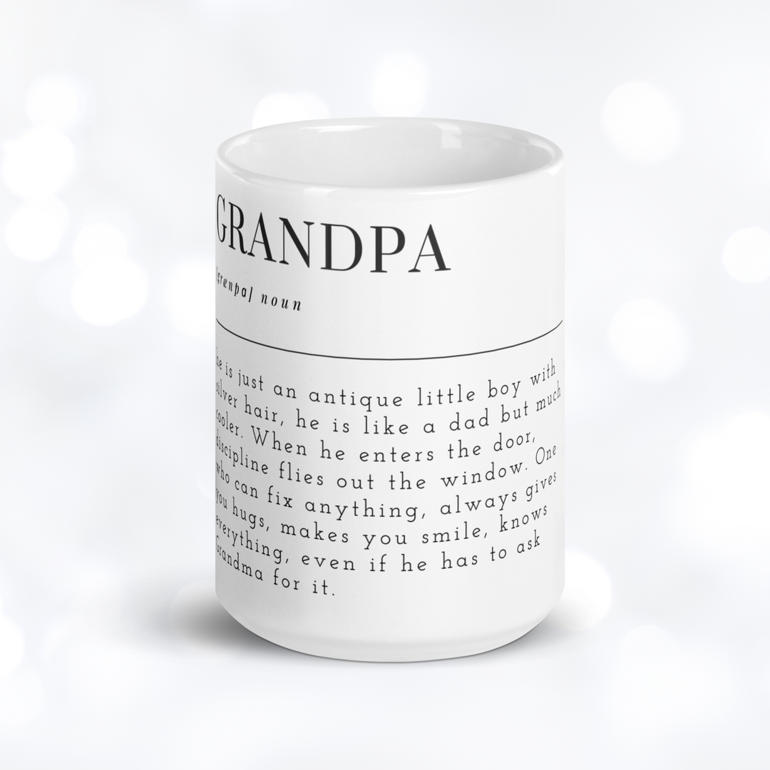 GRANDPA Definition Mug