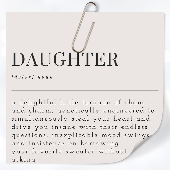 DAUGHTER Definition Mug