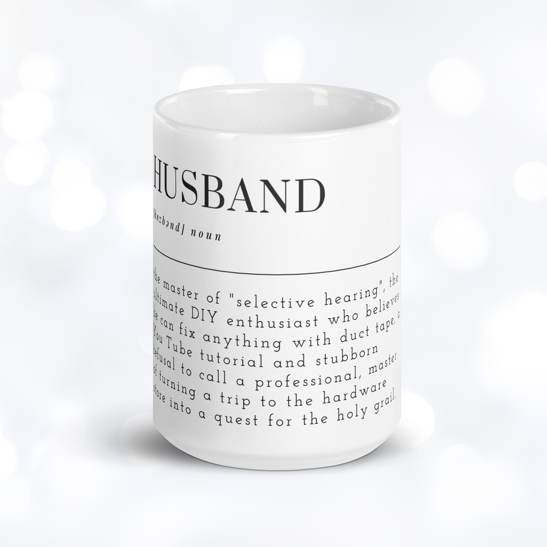 HUSBAND Definition Mug