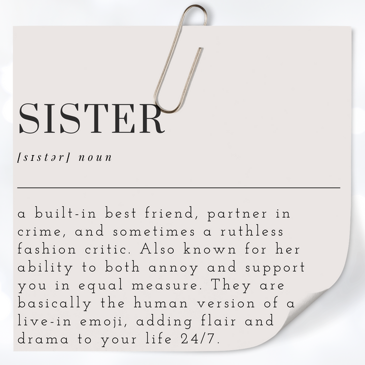 SISTER Definition Mug