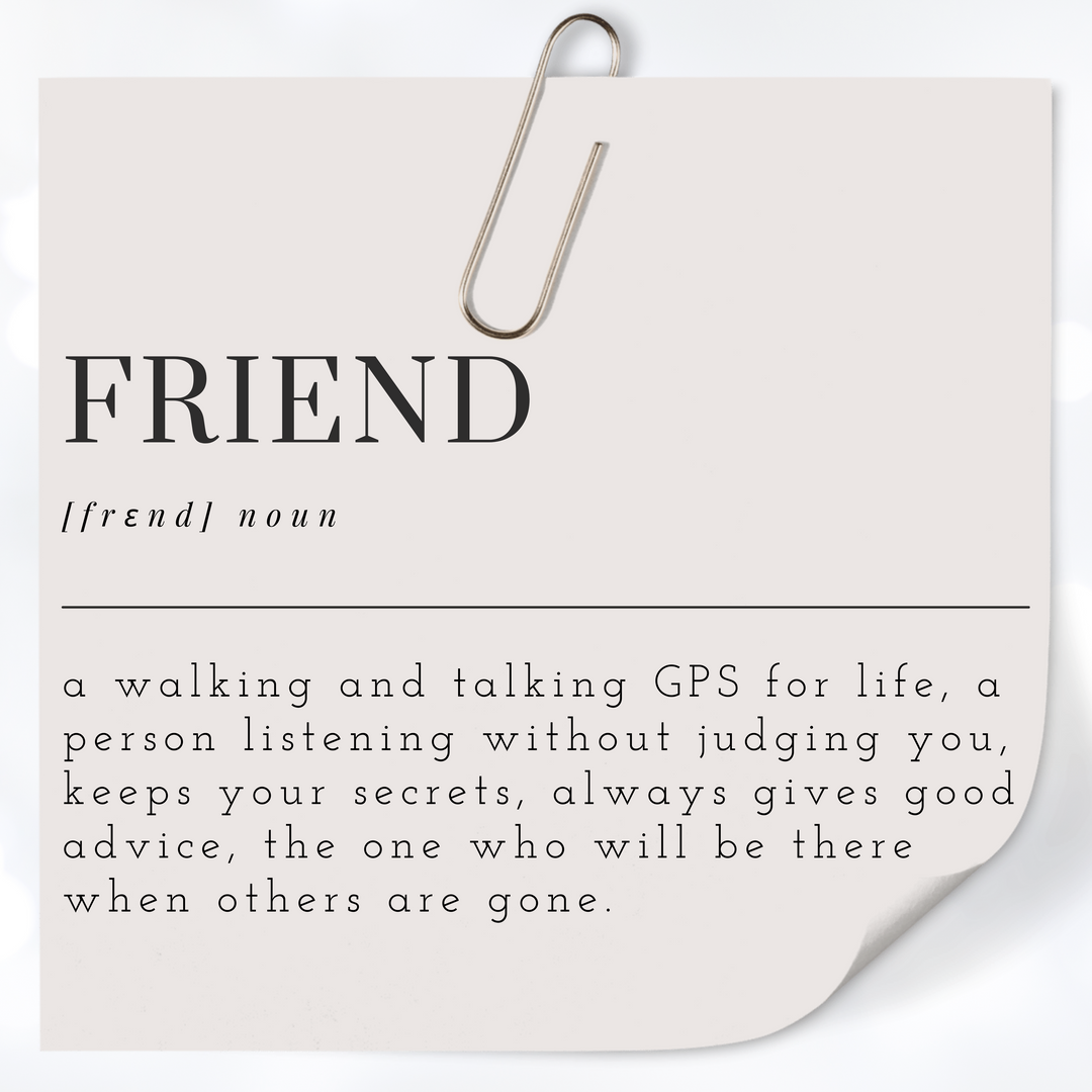 FRIEND Definitions Mug