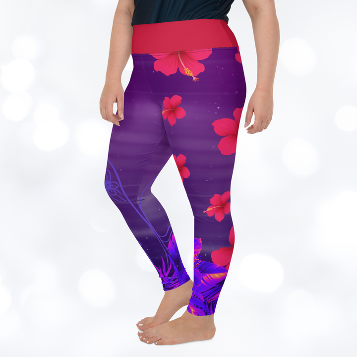 ALOHA Plus Size Leggings