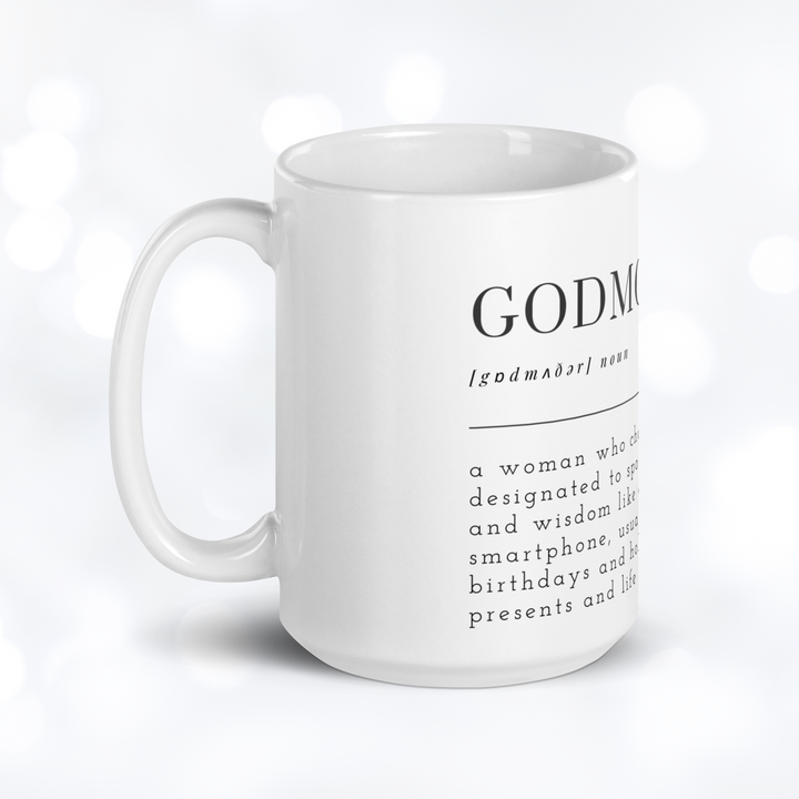 GODMOTHER Definition Mug