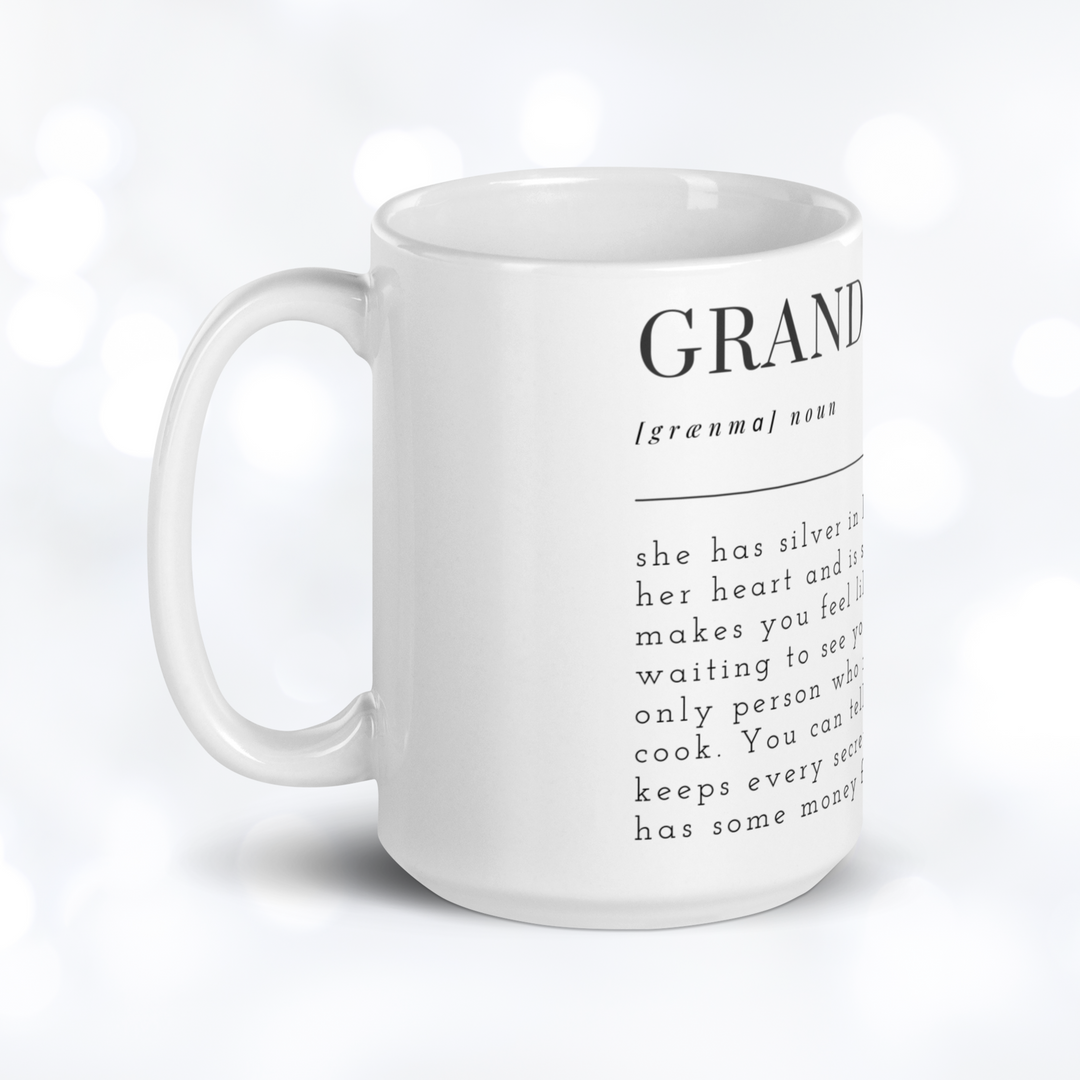 GRANDMA Definition Mug