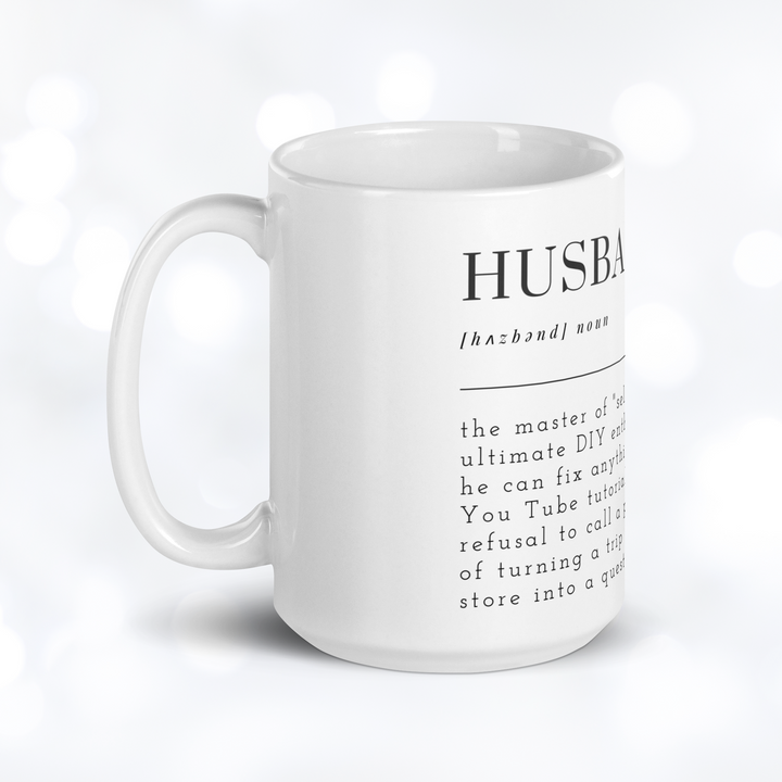 HUSBAND Definition Mug