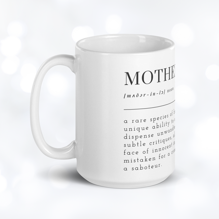 MOTHER-IN-LAW Definition Mug