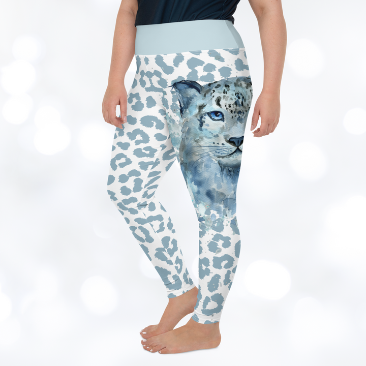 LEOPARD 'ZAFARI' Plus Size Leggings