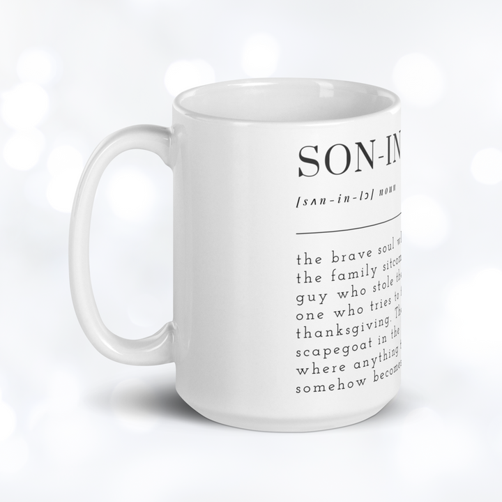 SON-IN-LAW Definition Mug