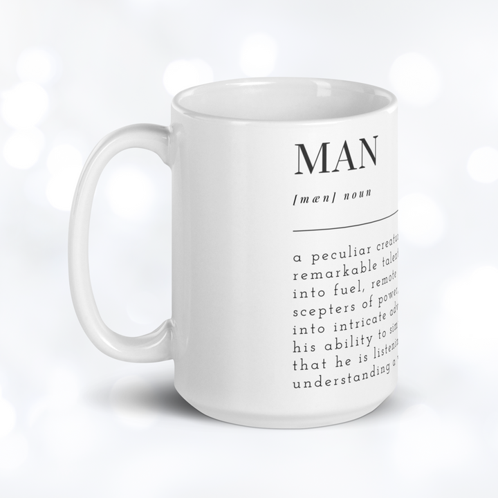 MAN Definition Mug