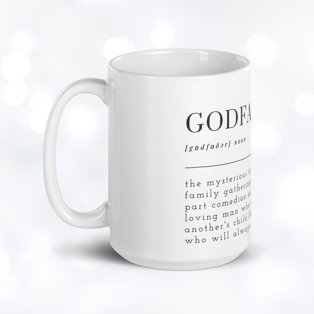 GODFATHER Definition Mug