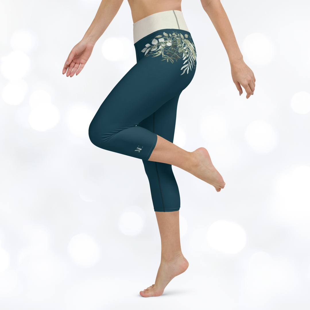 Leafes Yoga Capri Leggings