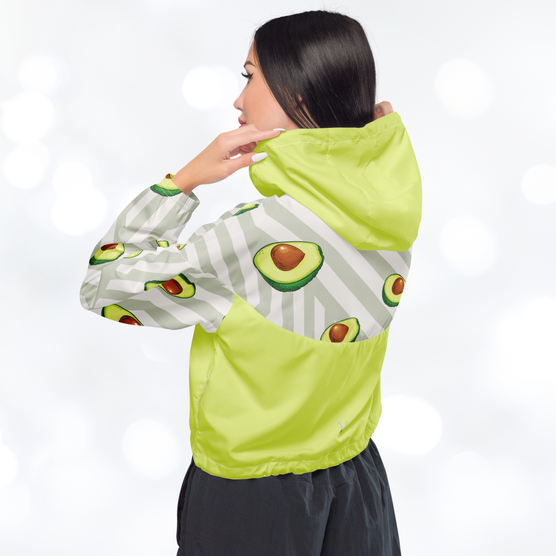 Avocado Women’s cropped windbreaker