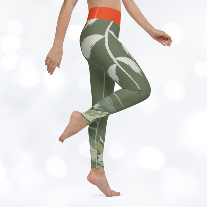 CARDINAL GREEN II Yoga Leggings