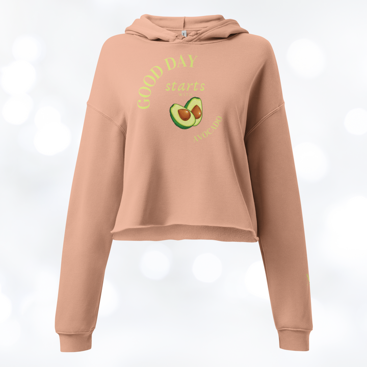 Avocado Crop Hoodie