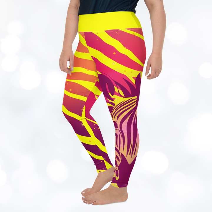 ZEBRA SUMMER Plus Size Leggings