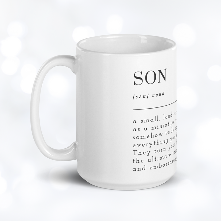 SON Definition Mug