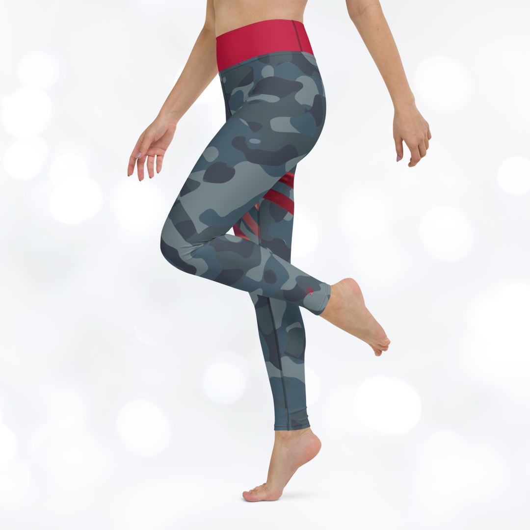 American Flag Camouflage Yoga Leggings