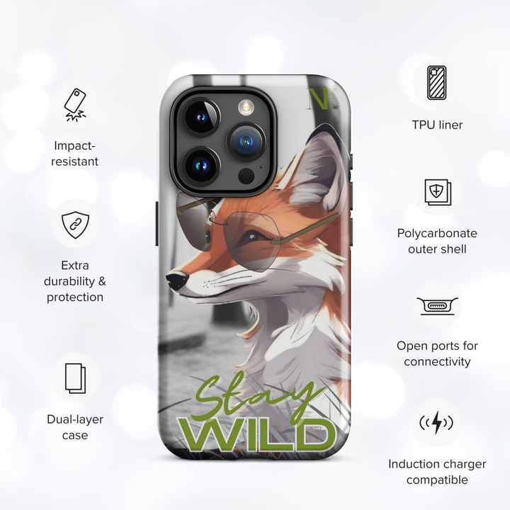 Fox 'Stay Wild' Tough Case for iPhone®