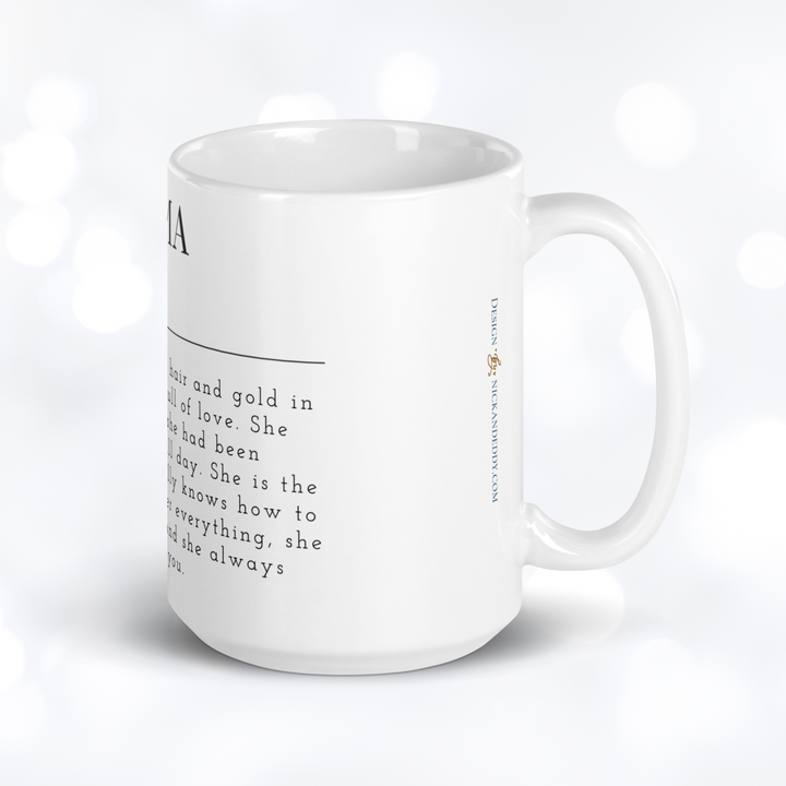 GRANDMA Definition Mug