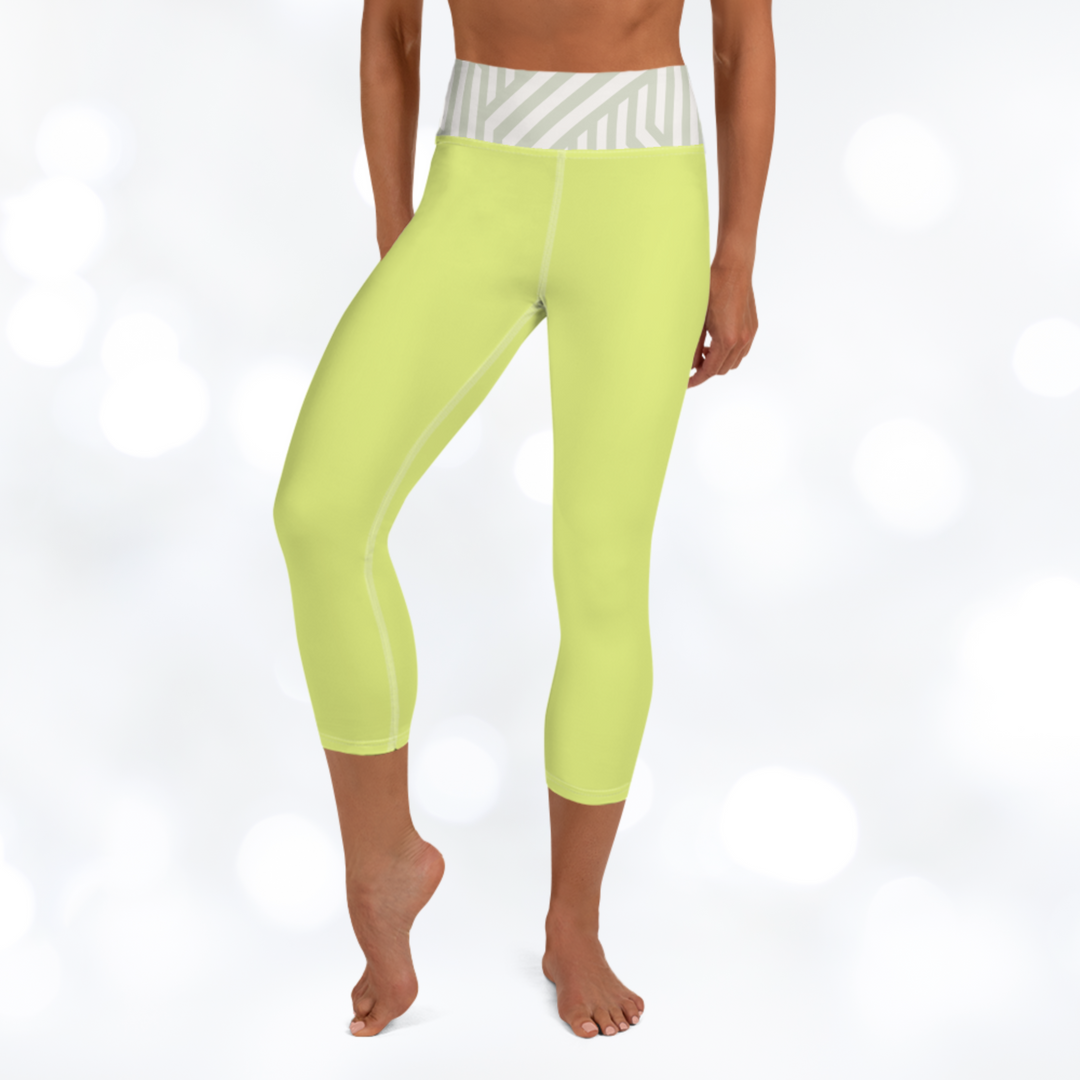 Avocado II Yoga Capri Leggings