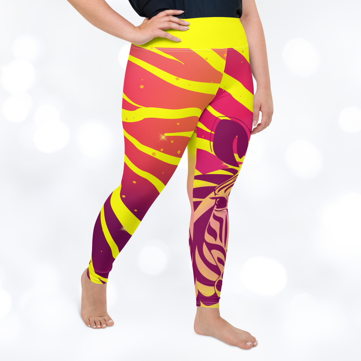 ZEBRA SUMMER Plus Size Leggings