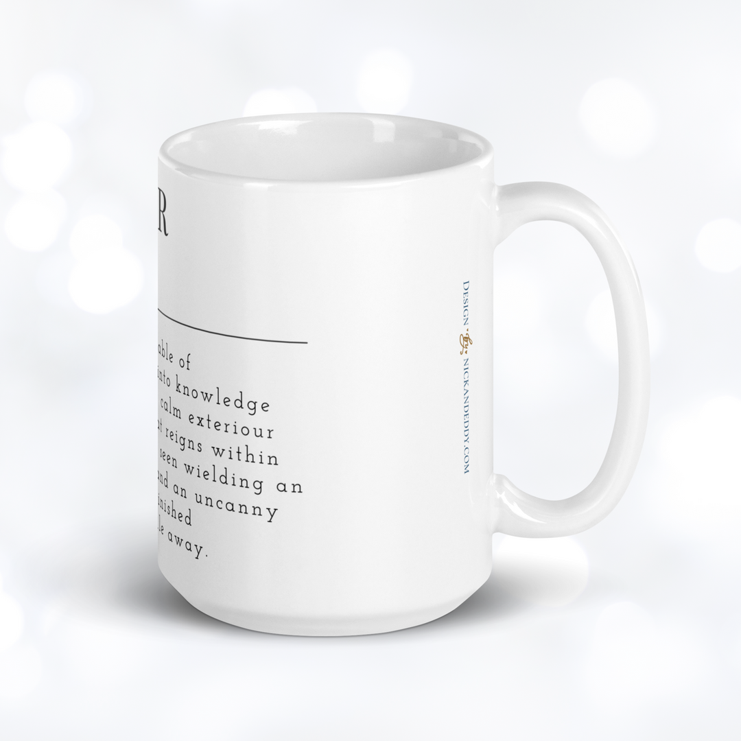 TEACHER Definition Mug