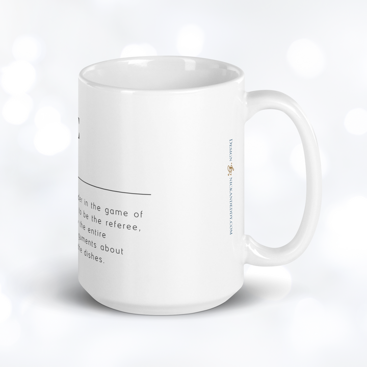 FIANCEE Definition Mug