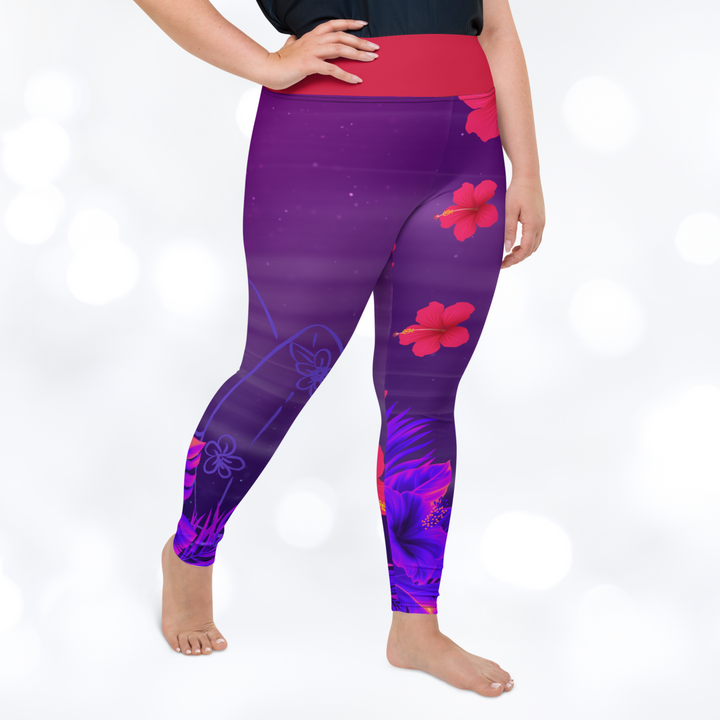 ALOHA Plus Size Leggings