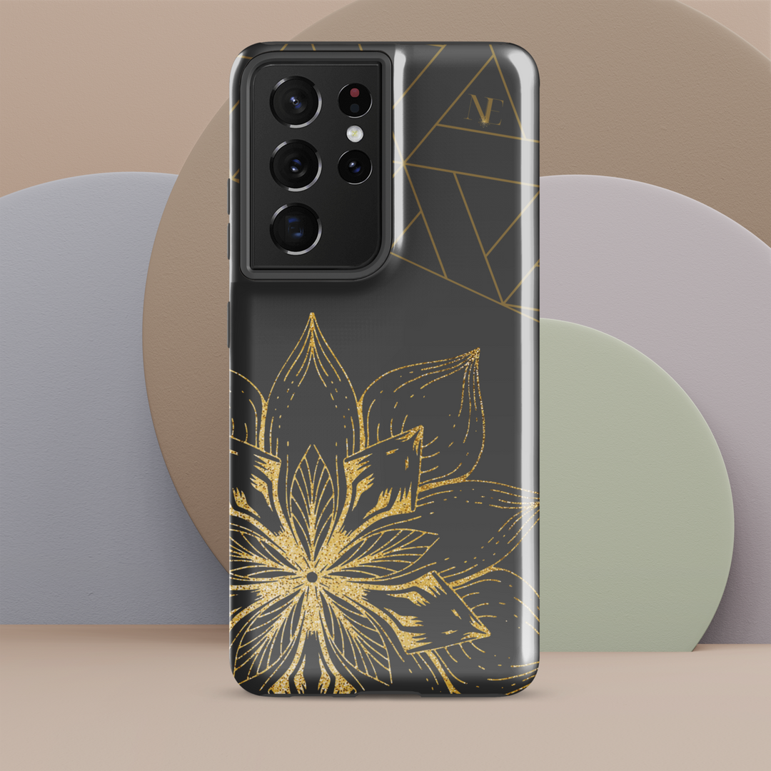 Golden Flower Tough case for Samsung®