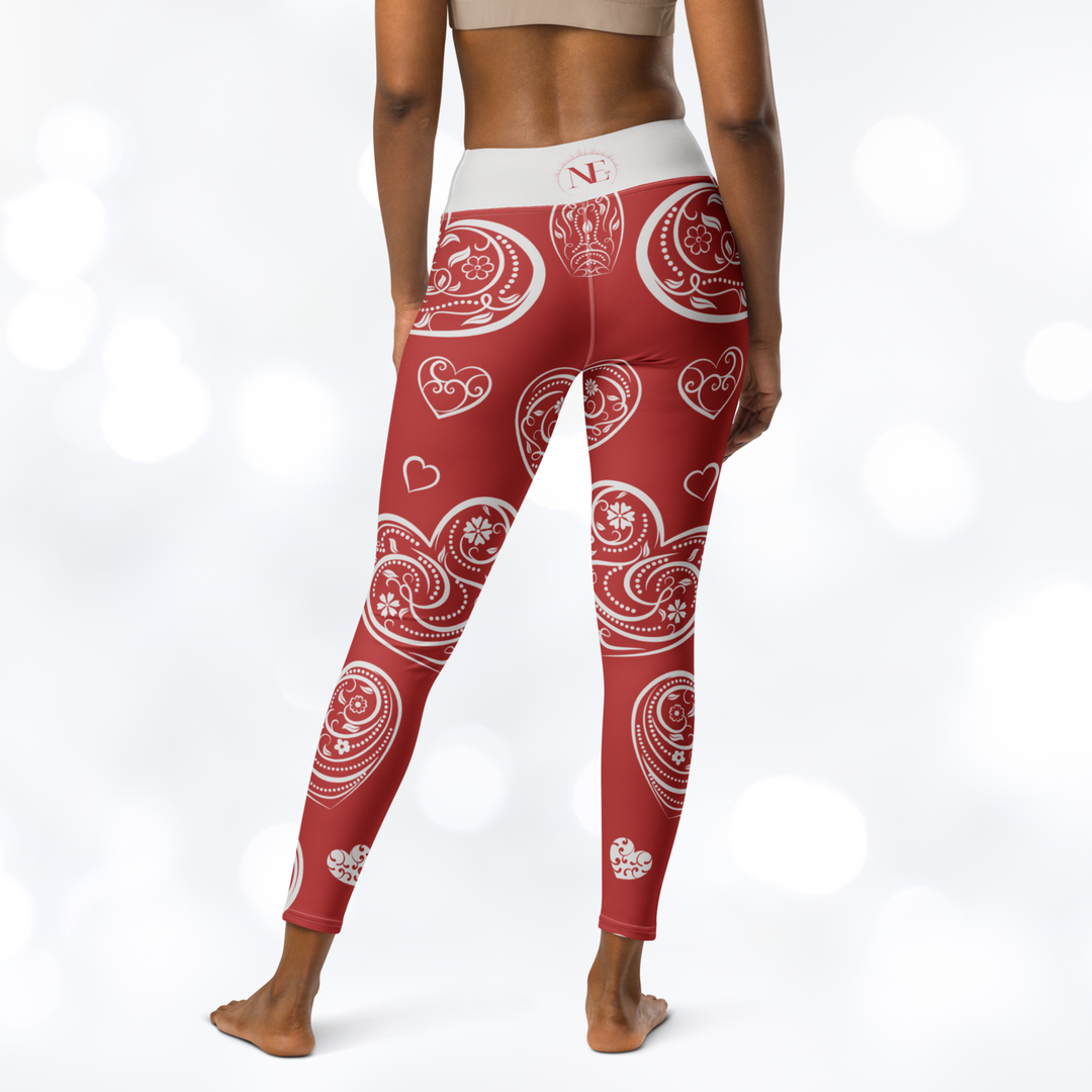 Hearts Yoga Leggings