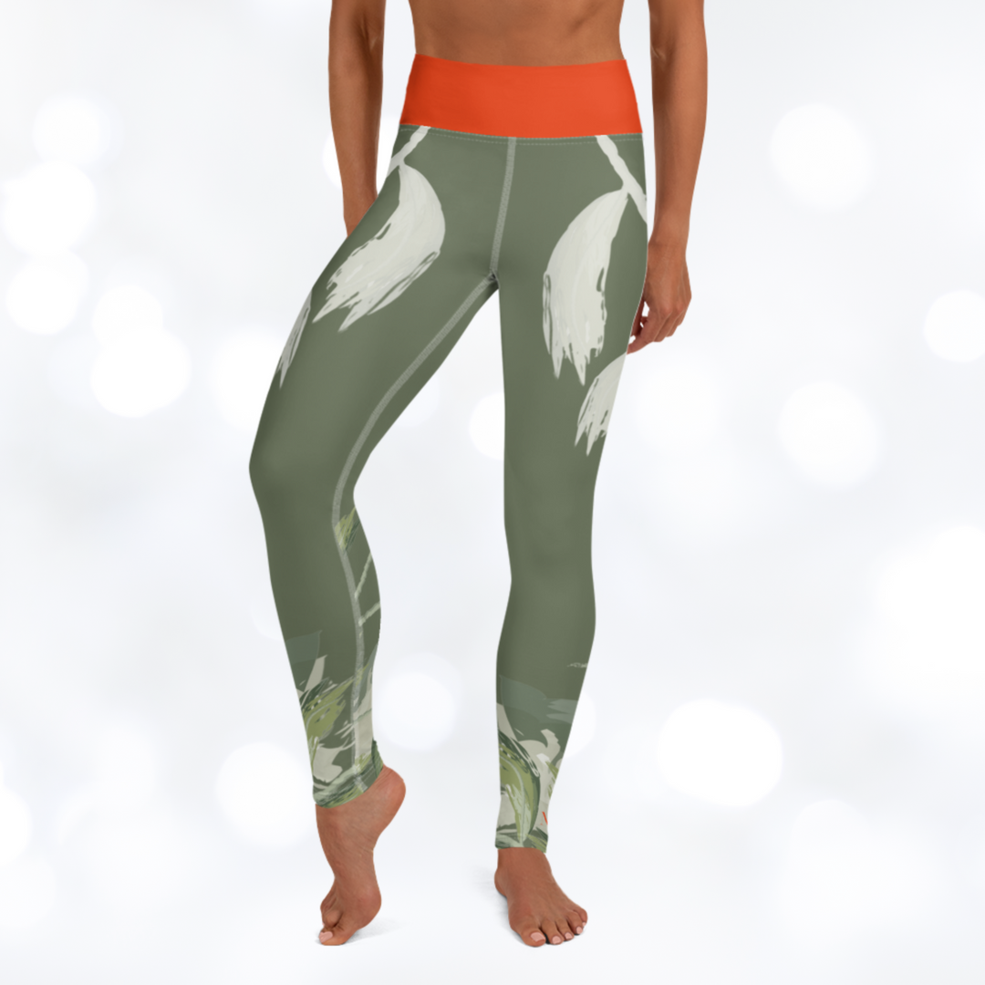 CARDINAL GREEN II Yoga Leggings