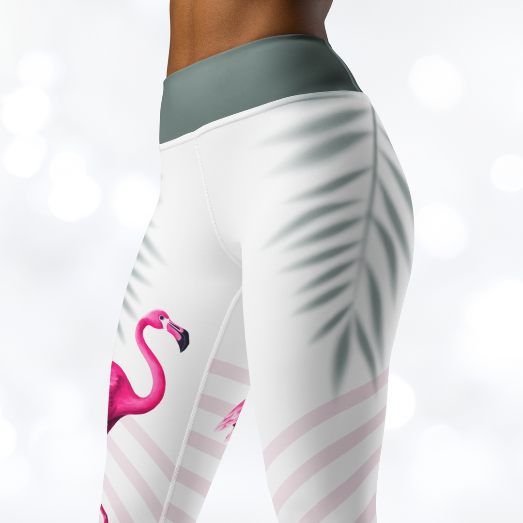 Flamingo Yoga Leggings