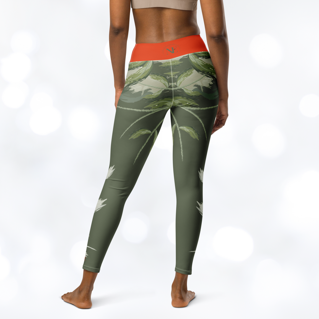 CARDINAL GREEN Yoga Leggings