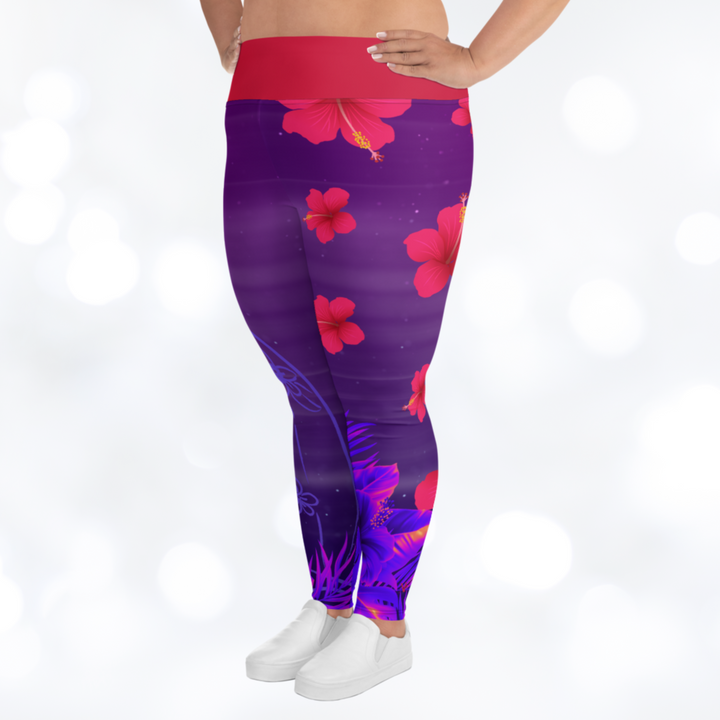 ALOHA Plus Size Leggings