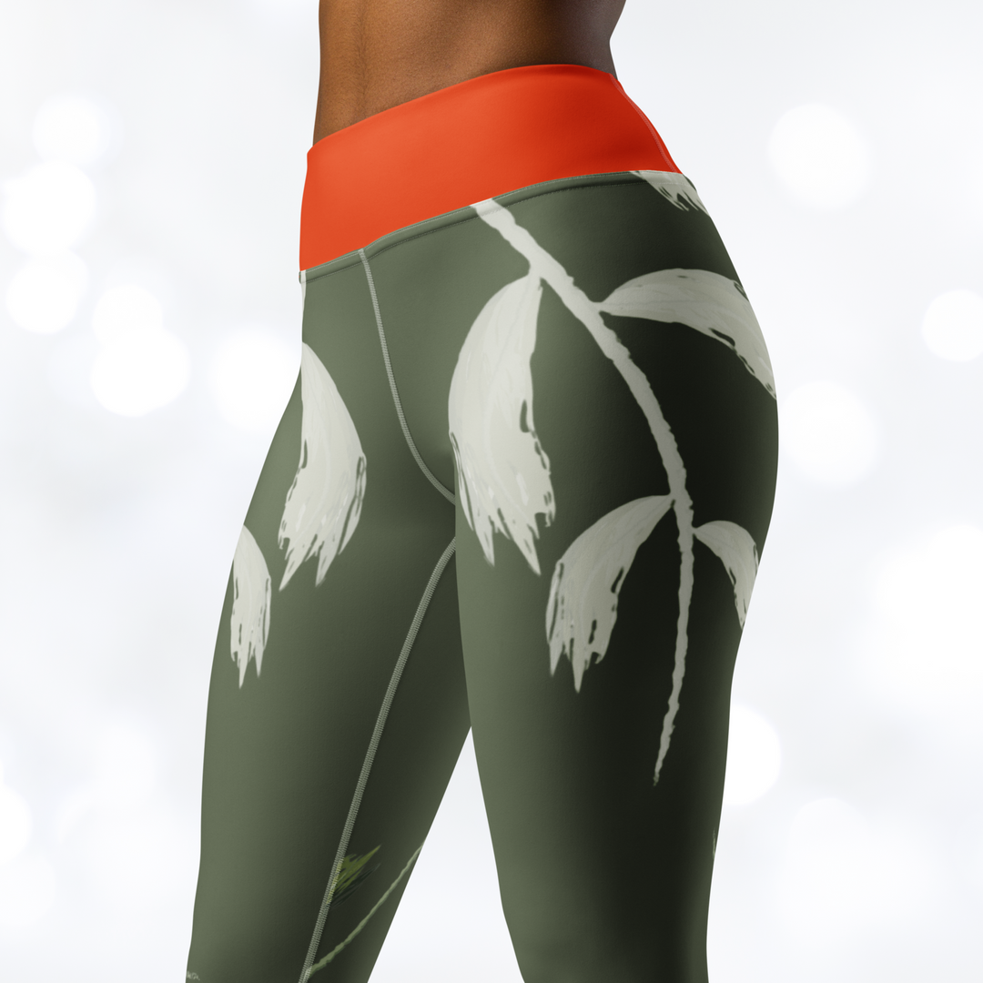 CARDINAL GREEN II Yoga Leggings