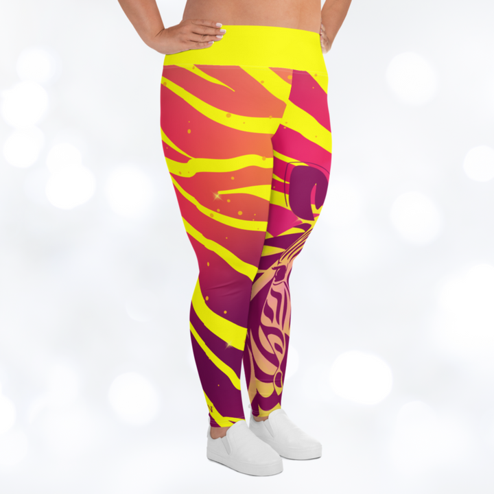 ZEBRA SUMMER Plus Size Leggings