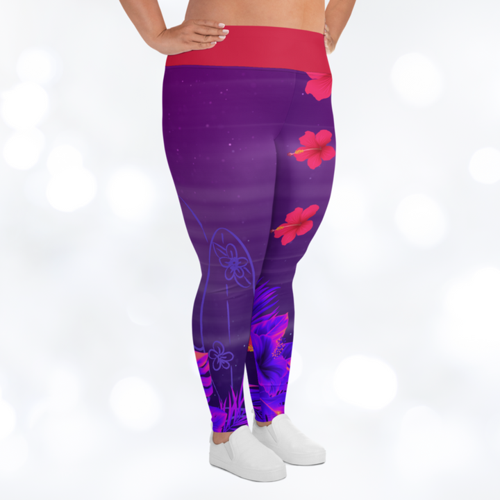 ALOHA Plus Size Leggings