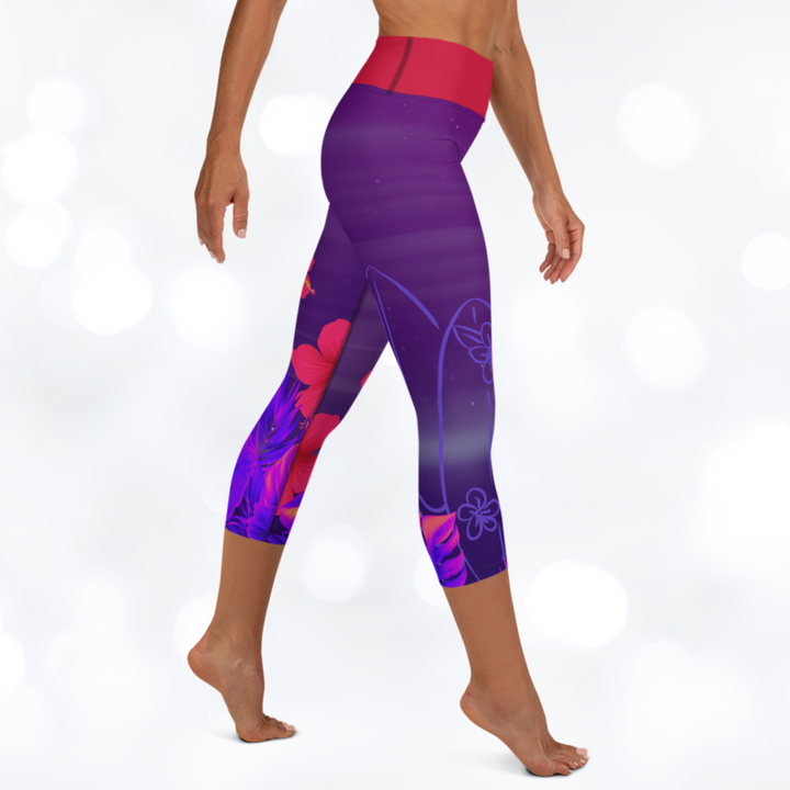 Aloha Yoga Capri Leggings