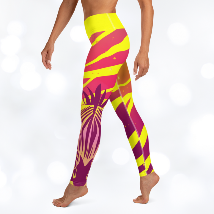 ZEBRA SUMMER Yoga Leggings