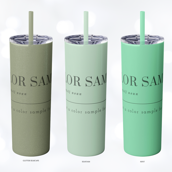 SON-IN-LAW Skinny Tumbler with Straw 20oz