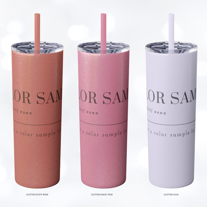 SON Skinny Tumbler with Straw 20oz