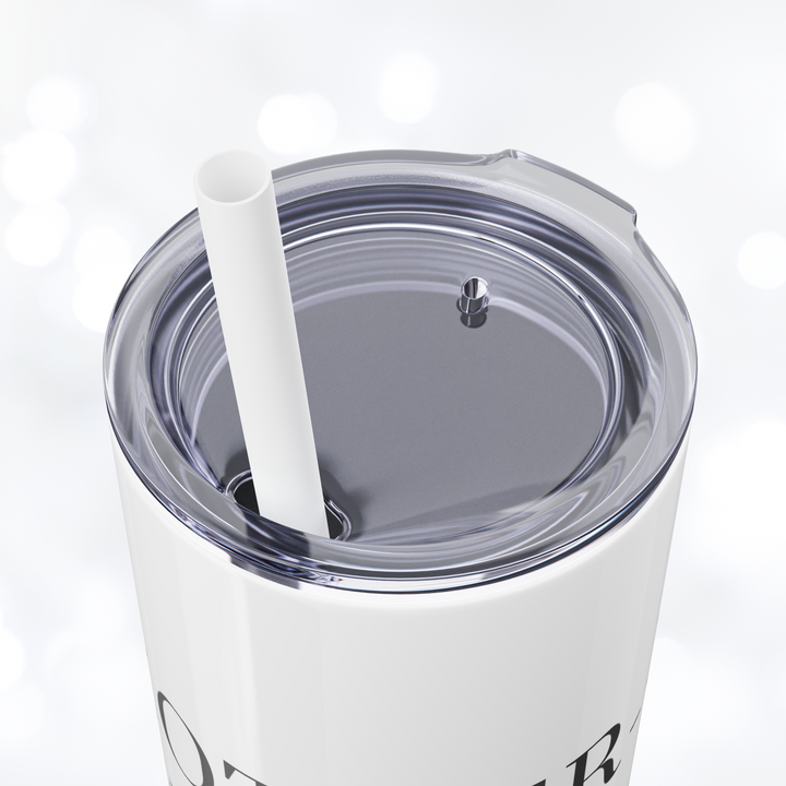 MOTHER-IN-LAW Skinny Tumbler with Straw 20oz